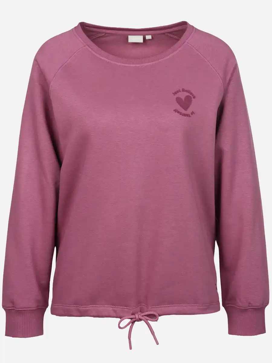 Bild 1 von Damen Sweatshirt mit Backprint Lila