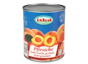 Pfirsiche leicht gezuckert