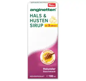 ANGINETTEN Hals & Husten Sirup*