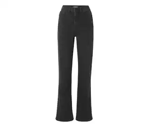 Bootcut Jeans ‒ Fit »Lou«, black washed denim