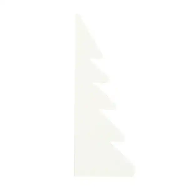 Bild 2 von Papier-Weihnachtsbaum mit Magnet 30cm Silber
