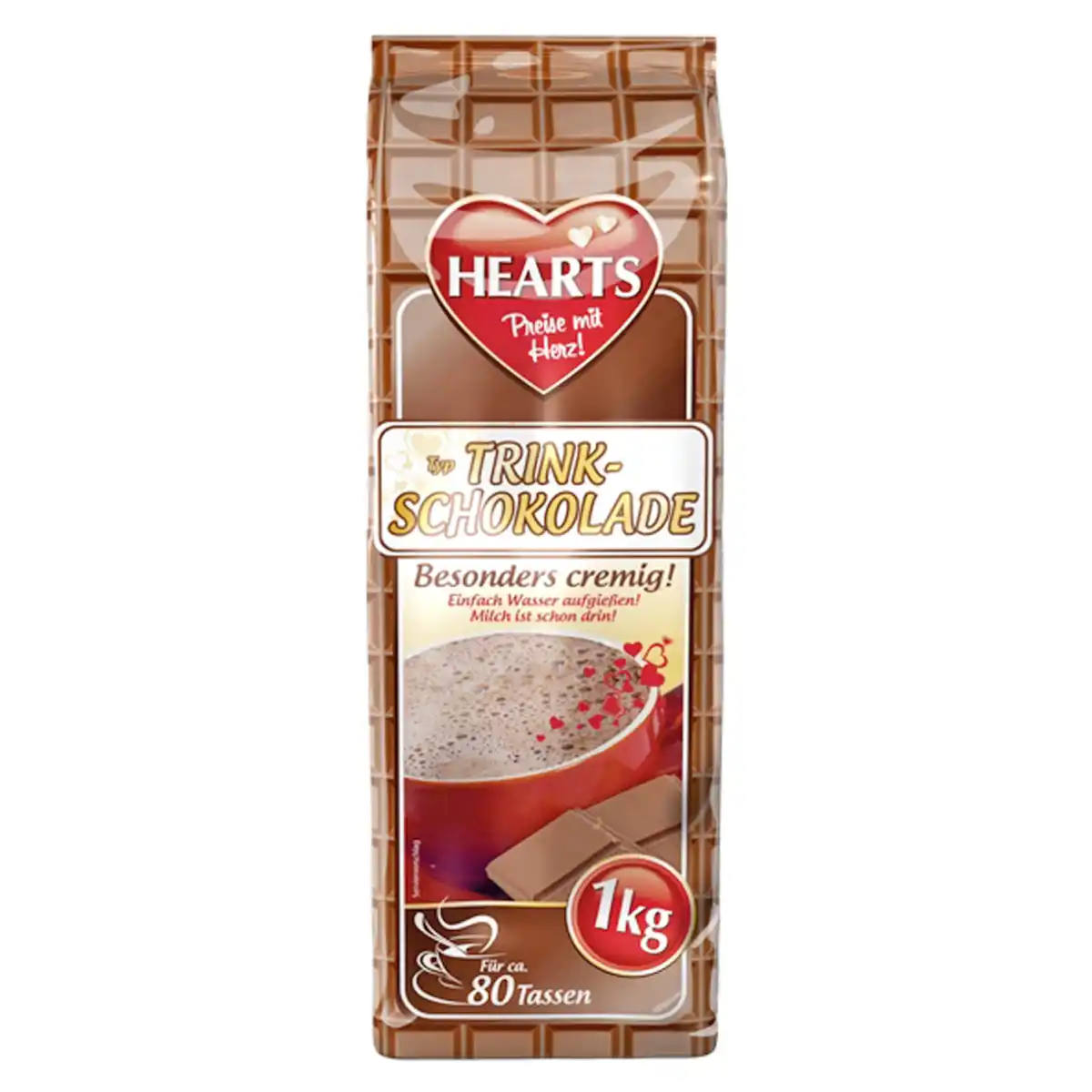 Bild 1 von Hearts Trinkschokolade 1 kg