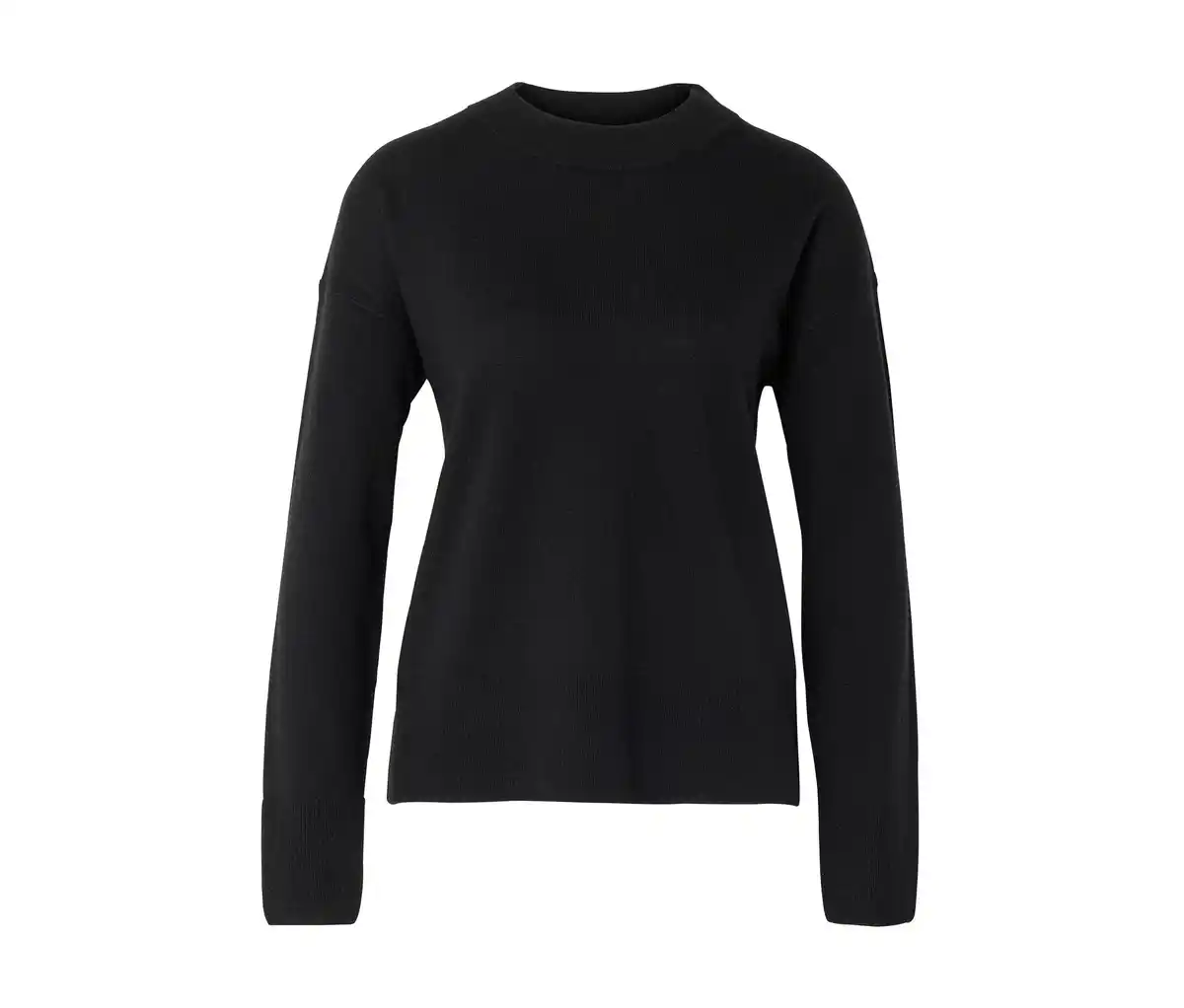 Bild 1 von Feinstrickpullover mit Cashmere, schwarz