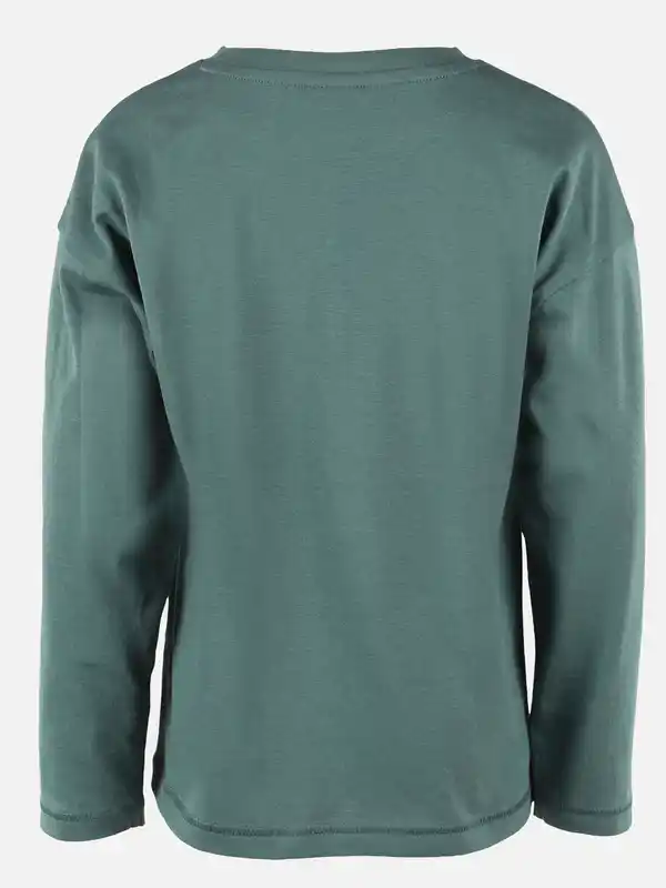 Bild 2 von Jungen Langarmshirt mit Dino-Print Grün