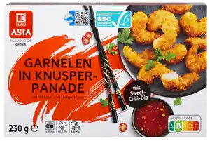 K-CLASSIC ASIA Garnelen in Knusper-Panade, 230-g-Packg.
