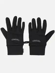 Unisex Laufhandschuhe Schwarz
