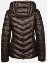 Bild 2 von Damen Steppjacke mit abnehmbarer Kapuze Braun