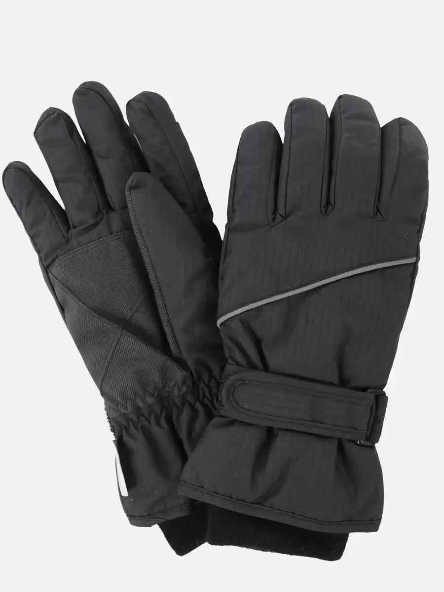 Bild 1 von Herren Skihandschuh mit Bündchen Schwarz