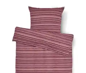 Melange-Flanell-Bettwäsche, Normalgröße