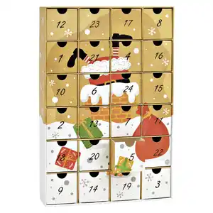 Befüllbarer Adventskalender 26 x 6 x 39 cm