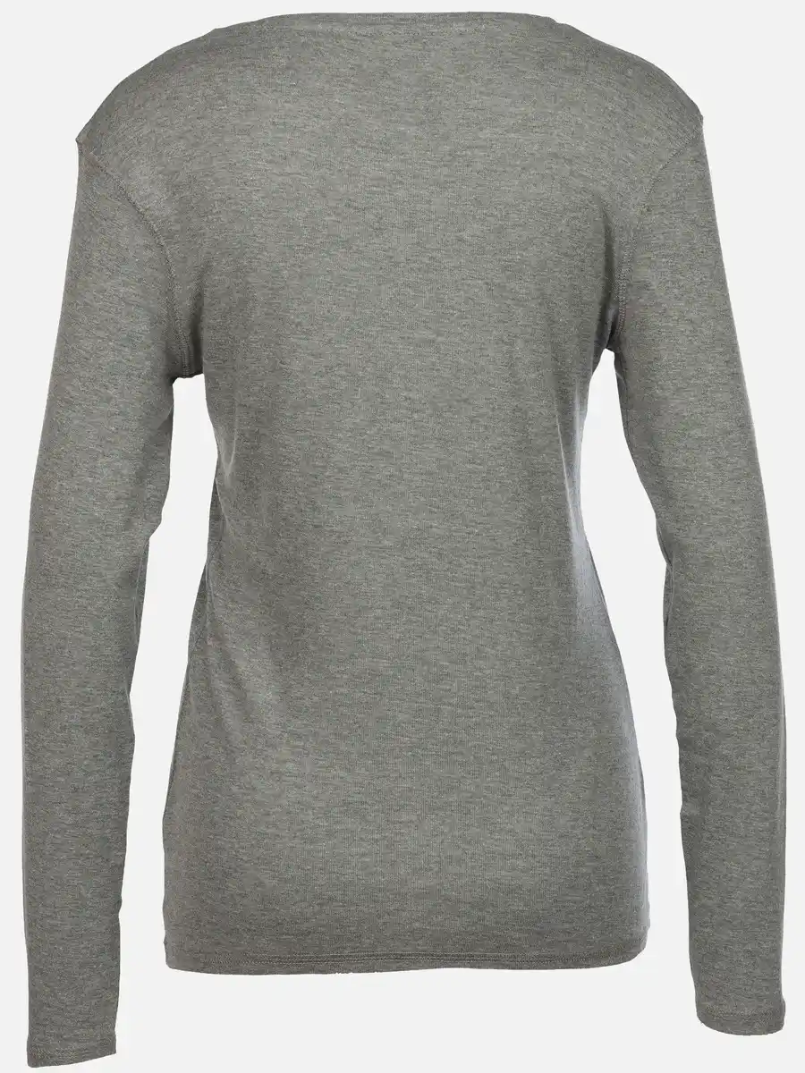 Bild 2 von Damen Basic Rippshirt Grau