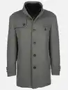 Bild 1 von Herren Wollmantel im 2in1 Look Grau