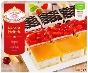 COPPENRATH & WIESE Kuchen-Vielfalt, 9 St. = 840-g-Packg.