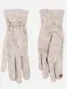 Bild 2 von Damen Strick-Handschuhe Beige