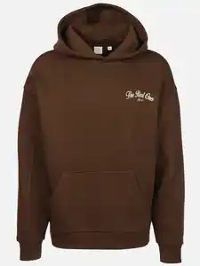 Herren Sweatshirt mit Kapuze Braun