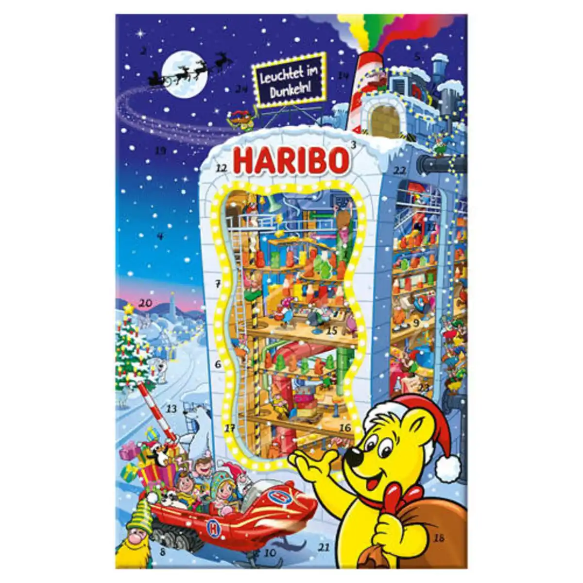 Bild 1 von HARIBO Adventskalender 300 g