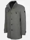 Bild 3 von Herren Wollmantel im 2in1 Look Grau