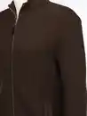 Bild 3 von Herren Strickcardigan mit Reißverschluss Braun