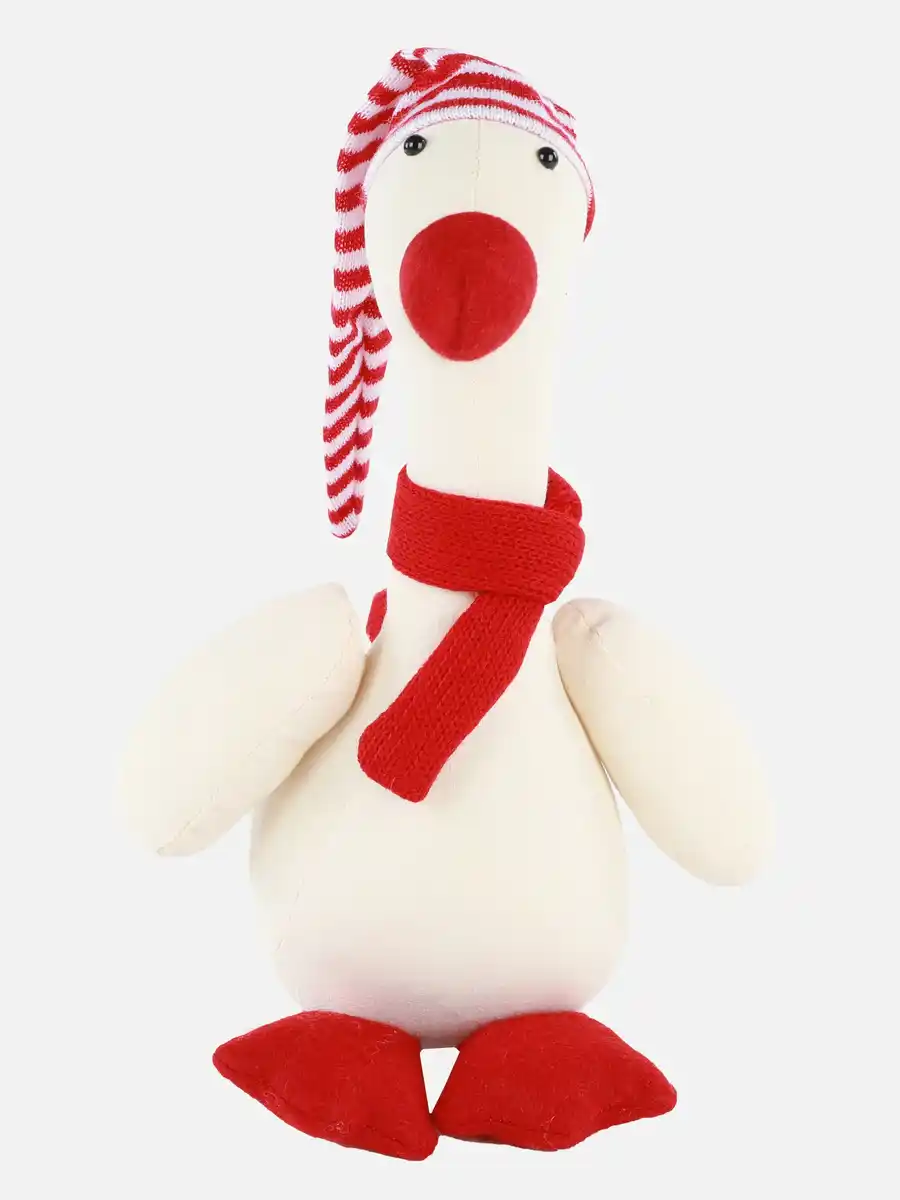 Bild 1 von Weihnachtsgans mit Mütze Weiß