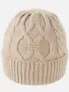 Bild 1 von Damen Strickmütze mit Umschlag Beige