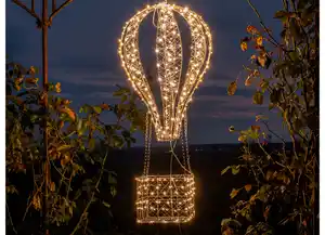 LED-Heißluftballon mit 340 warmweißen LEDs