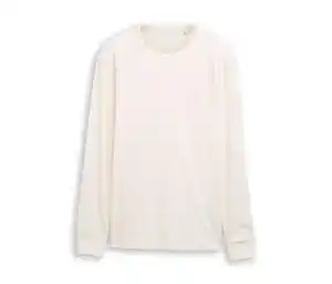 Tom Tailor Basic Longsleeve, Gardenia White