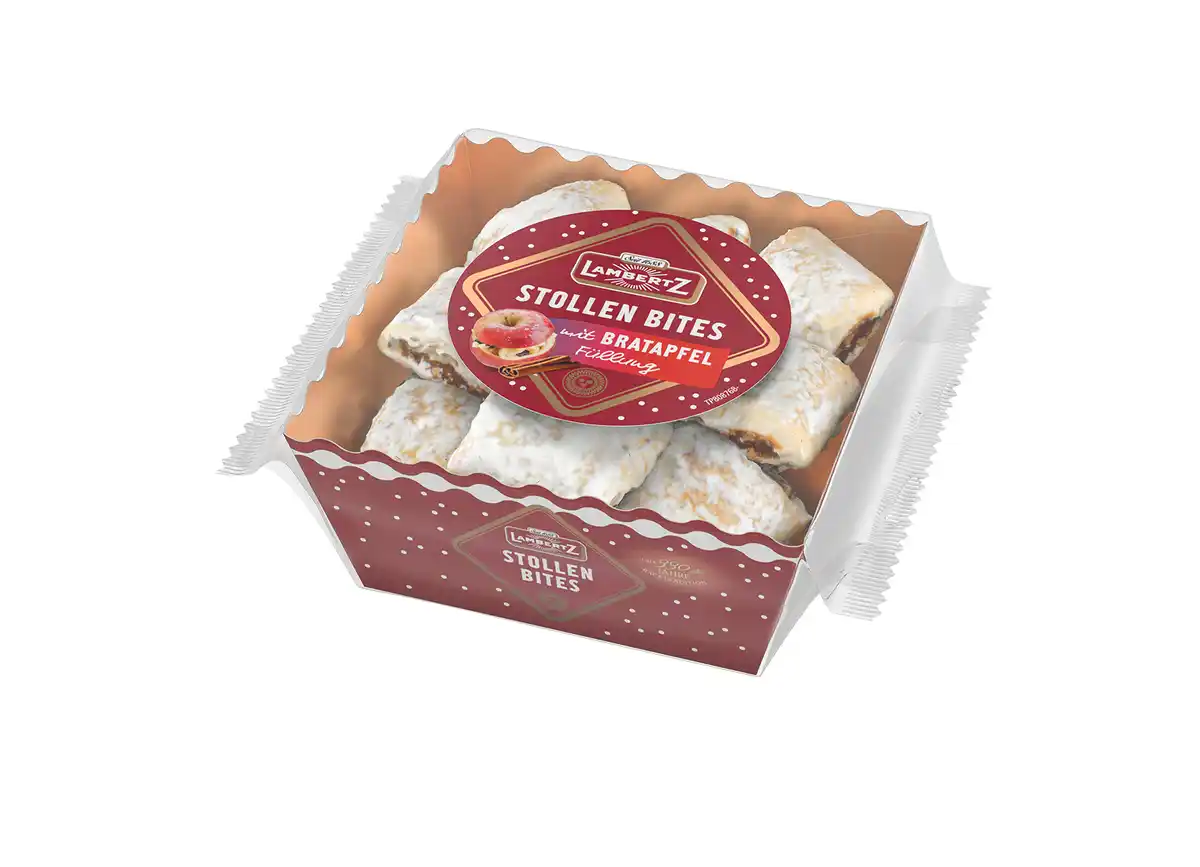 Bild 1 von Lamberts Stollen-Bites Bratapfel