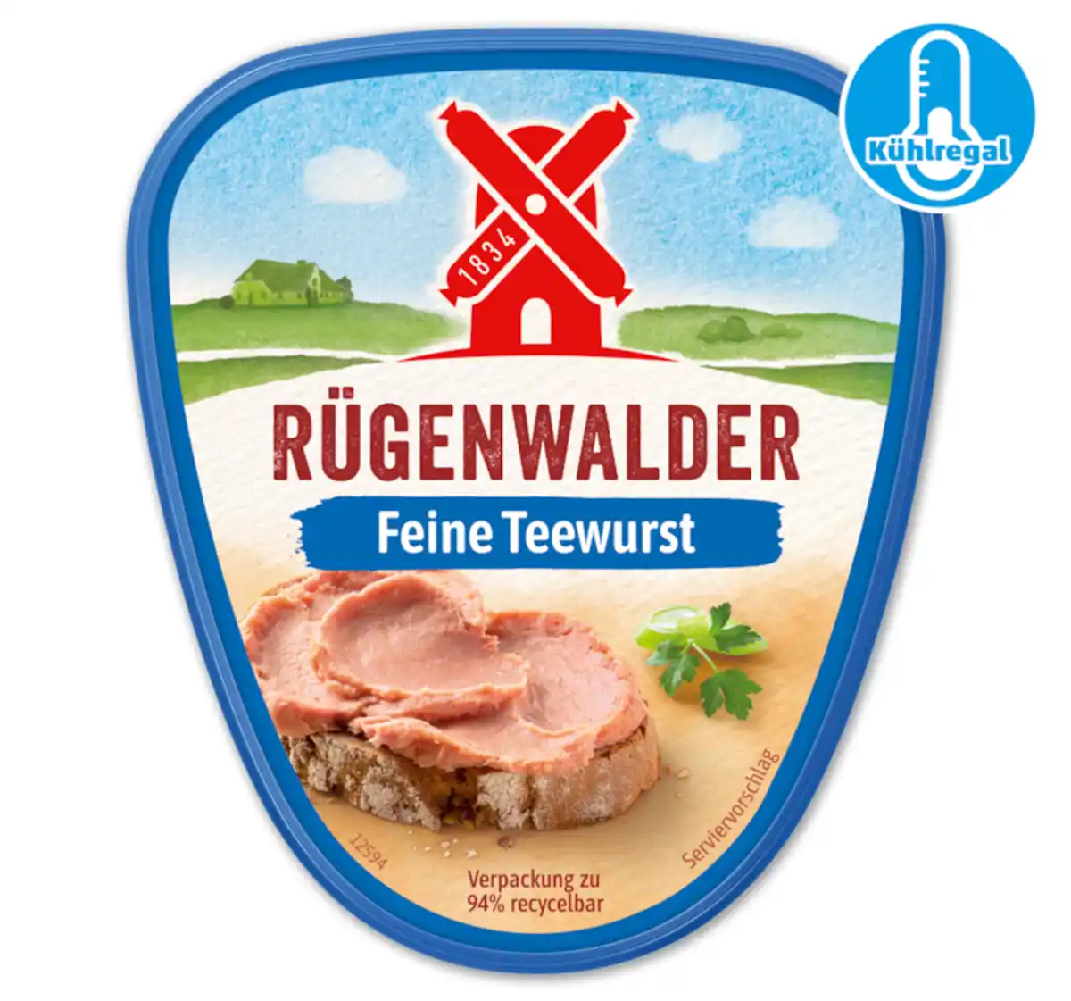 Bild 1 von RÜGENWALDER MÜHLE Feine Teewurst*