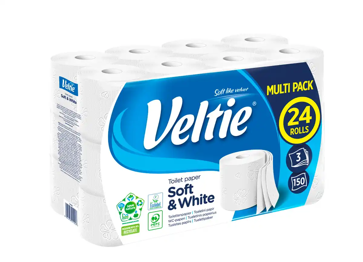 Bild 1 von Veltie Toilettenpapier 3-lagig