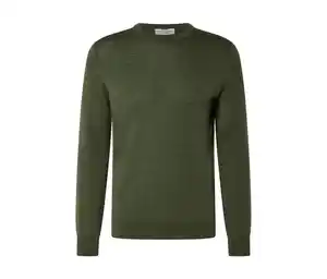 Merino-Pullover, grün