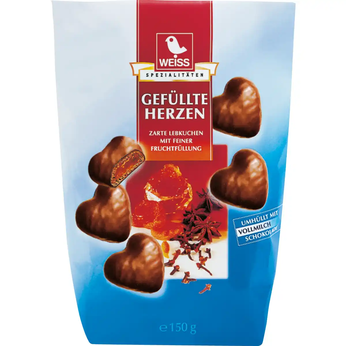 Bild 1 von Lebkuchenherzen Vollmilch
