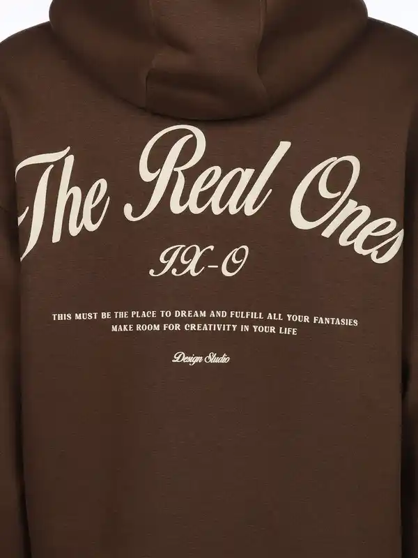 Bild 3 von Herren Sweatshirt mit Kapuze Braun