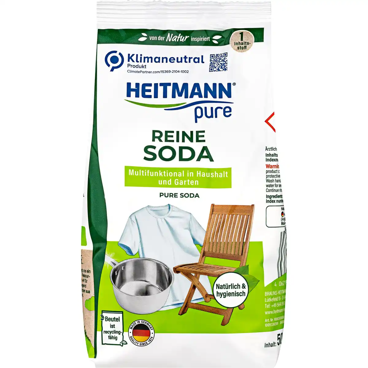Bild 1 von Heitmann Reines Soda-Pulver
