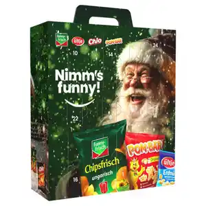 INTERSNACK Snack-Adventskalender 784 g