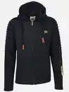 Bild 1 von Herren Bikersweatjacke mit Kapuze Blau