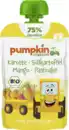 Bild 1 von Pumpkin Organics Bio Quetschie mit Karotte, Süßkartoffel, Mango & Pastinake