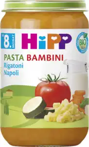 HiPP Bio Pasta Bambini Rigatoni Napoli