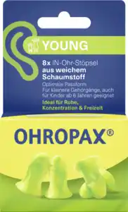 Ohropax IN-Ohr-Stöpsel YOUNG