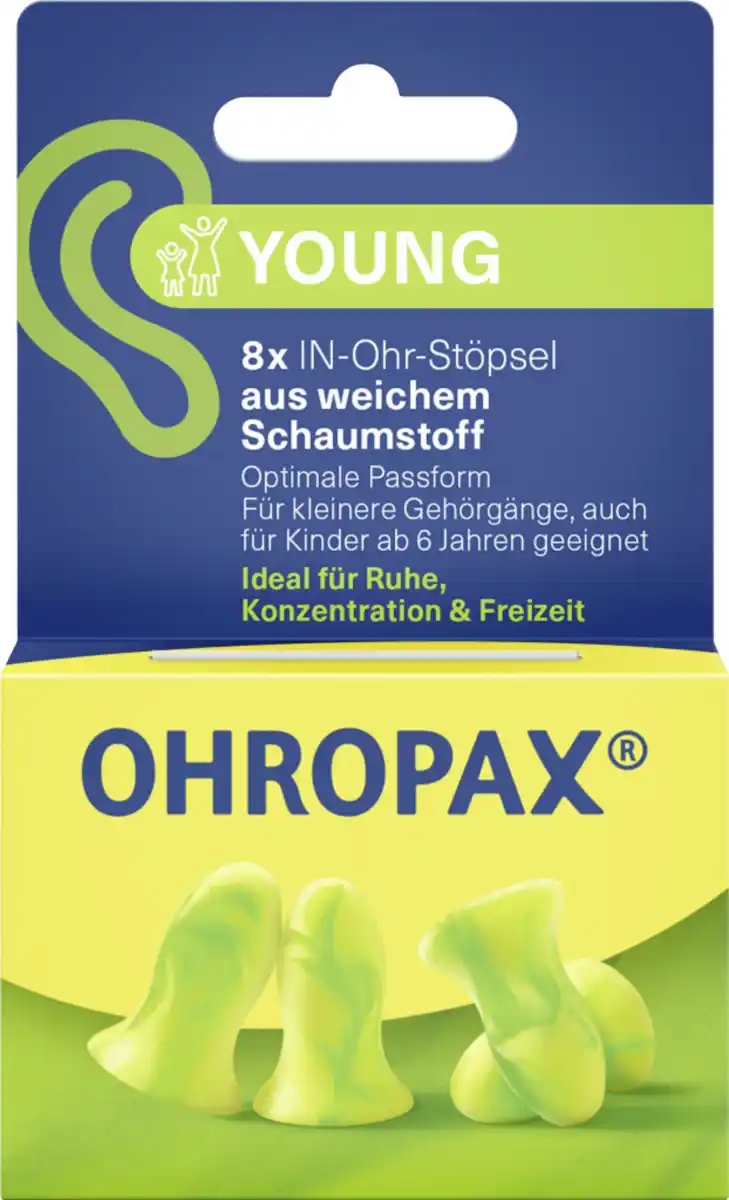 Bild 1 von Ohropax IN-Ohr-Stöpsel YOUNG