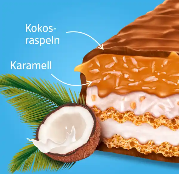 Bild 2 von Storck Knoppers KokosRiegel