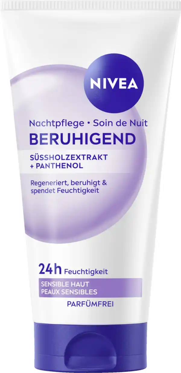 Bild 2 von NIVEA Nachtpflege Beruhigend Süssholzextrakt + Panthenol