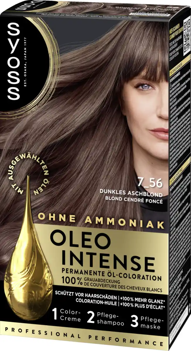 Bild 2 von Syoss Oleo Intense Öl-Coloration 7_56 Dunkles Aschblond