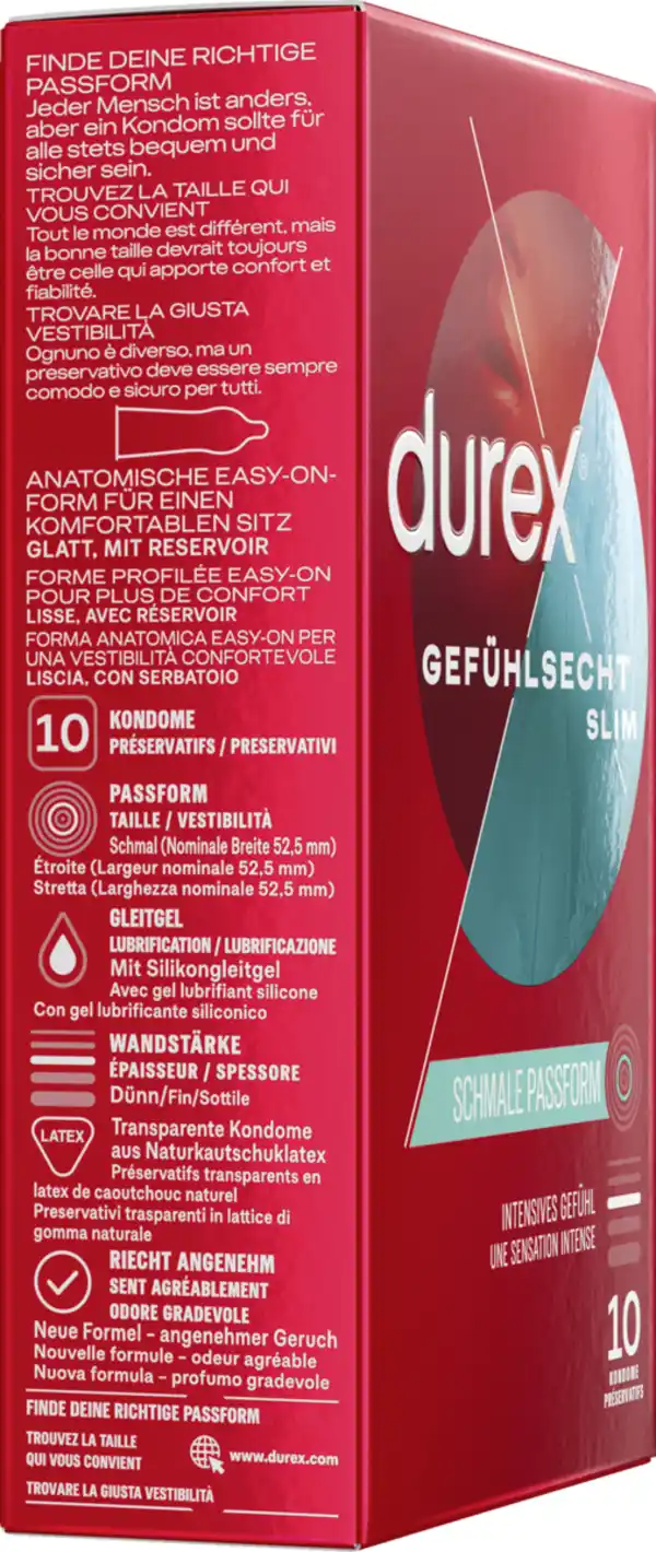 Bild 2 von Durex Gefühlsecht Slim Fit Kondome