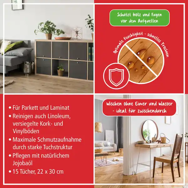 Bild 3 von Poliboy Parkett Laminat Feuchttücher
