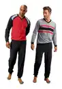 Bild 1 von le jogger® Pyjama (Packung, 4 tlg., 2 Stück) in langer Form