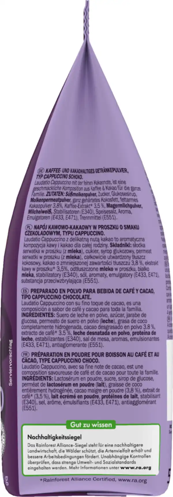 Bild 3 von Laudatio Schoko Cappuccino Pulver