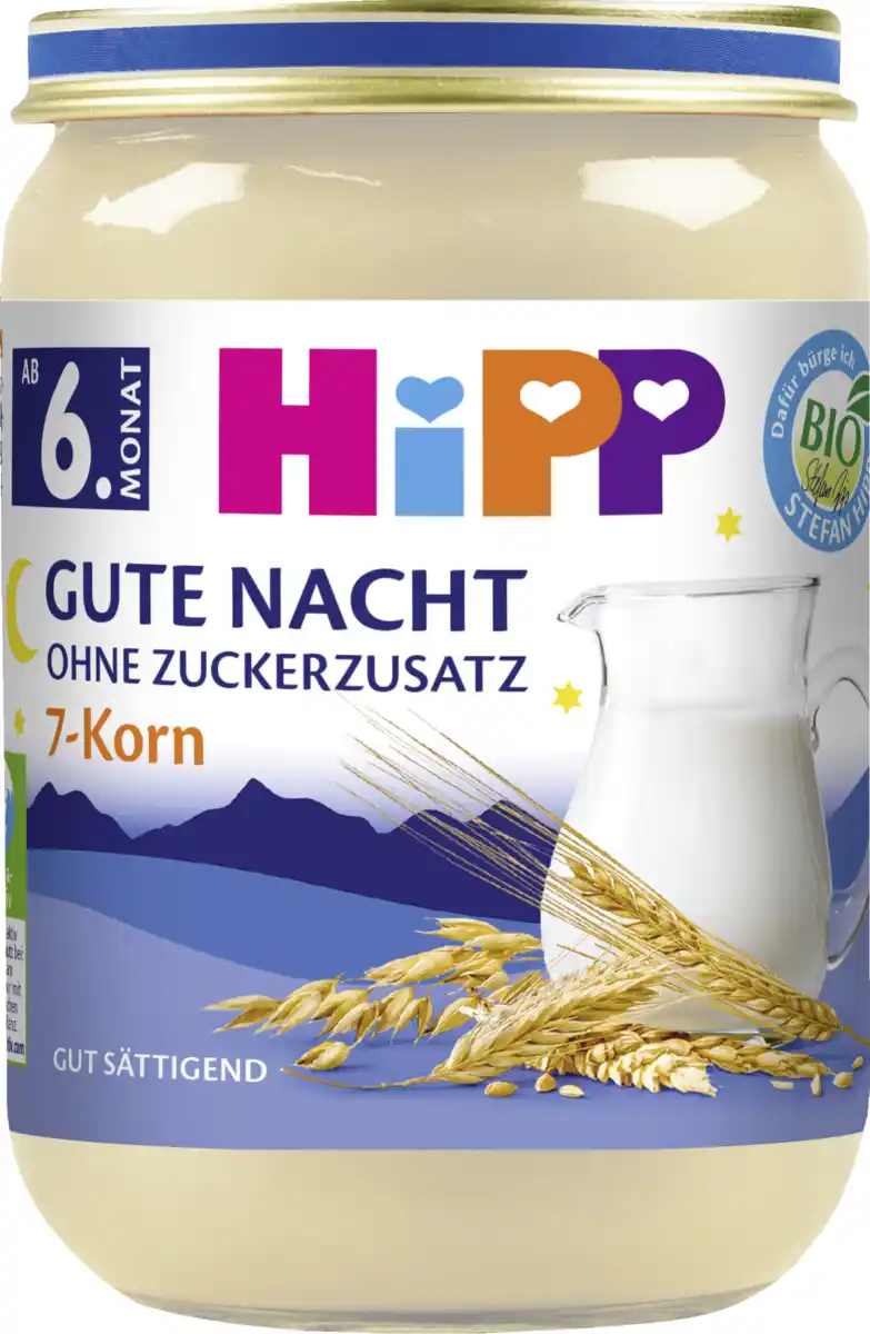 Bild 1 von HiPP Bio Gute Nacht 7-Korn