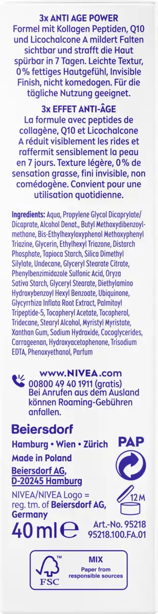 Bild 3 von NIVEA SUN Breathable UV Gesicht Anti-Age Q10 LSF50+