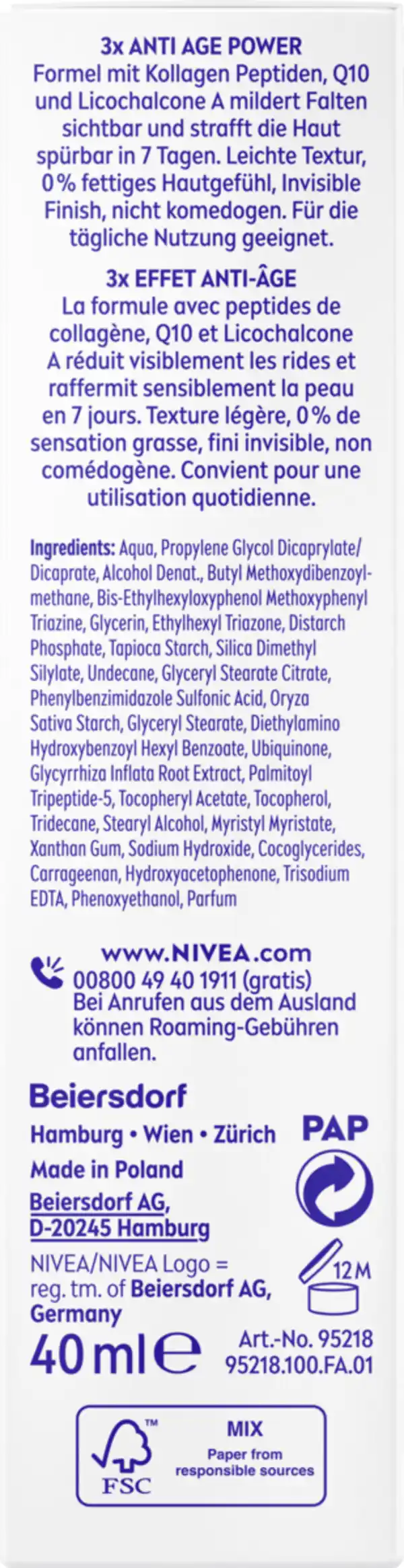 Bild 3 von NIVEA SUN Breathable UV Gesicht Anti-Age Q10 LSF50+