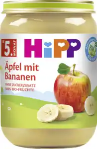 HiPP Bio Äpfel mit Bananen ab dem 5. Monat